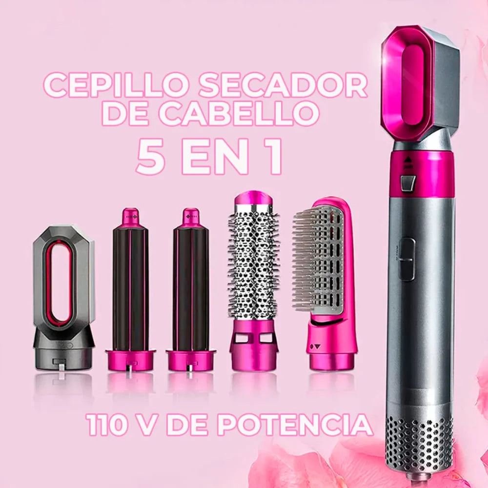 RIZADORES 5 EN 1 PROFESIONAL PARA TODO TIPO DE CABELLO