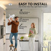 VENTILADOR INTELIGENTE 2 EN 1 CON LUZ LED