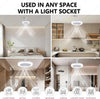 VENTILADOR INTELIGENTE 2 EN 1 CON LUZ LED
