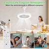 VENTILADOR INTELIGENTE 2 EN 1 CON LUZ LED