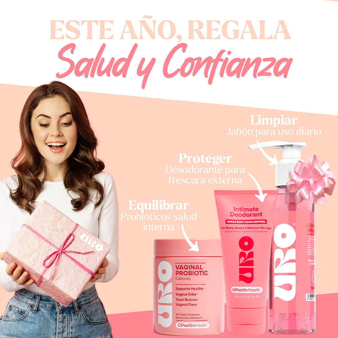 SUPER KIT DE PROBIOTICOS VAGINALES PARA UN PH EQUILIBRADO. PROBIÓTICOS+JABON ÍNTIMO+ DESODORANTE ÍNTIMO