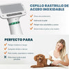 Cepillo secador portátil para Mascotas (2 en 1) - Potente y silencioso