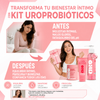 SUPER KIT DE PROBIOTICOS VAGINALES PARA UN PH EQUILIBRADO. PROBIÓTICOS+JABON ÍNTIMO+ DESODORANTE ÍNTIMO