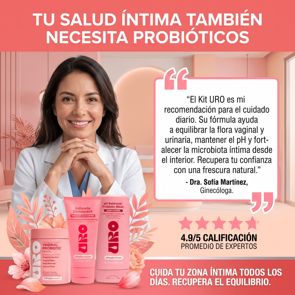 SUPER KIT DE PROBIOTICOS VAGINALES PARA UN PH EQUILIBRADO. PROBIÓTICOS+JABON ÍNTIMO+ DESODORANTE ÍNTIMO