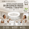 VENTILADOR INTELIGENTE 2 EN 1 CON LUZ LED