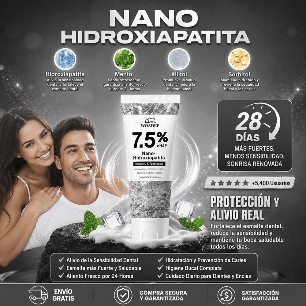 CREMA DENTAL CON NANO-HIDROXIAPATITA