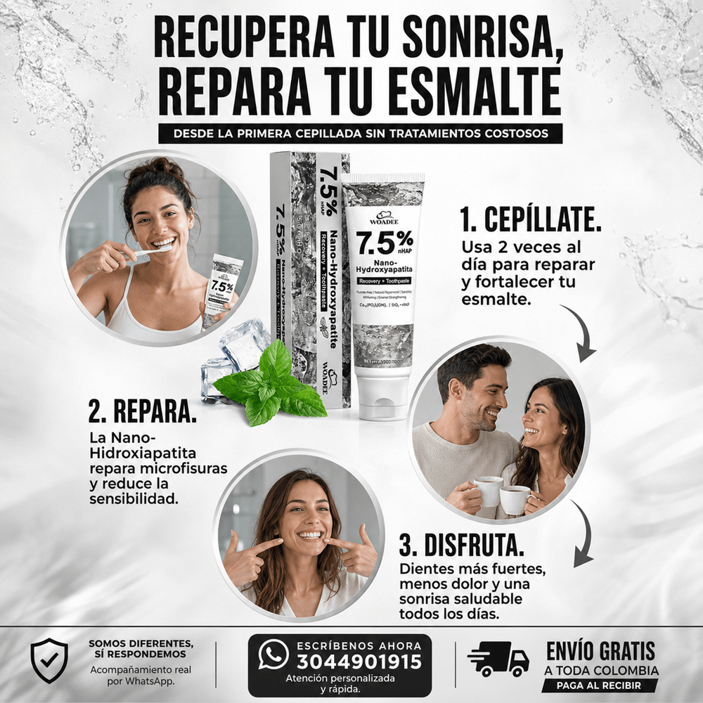 CREMA DENTAL CON NANO-HIDROXIAPATITA